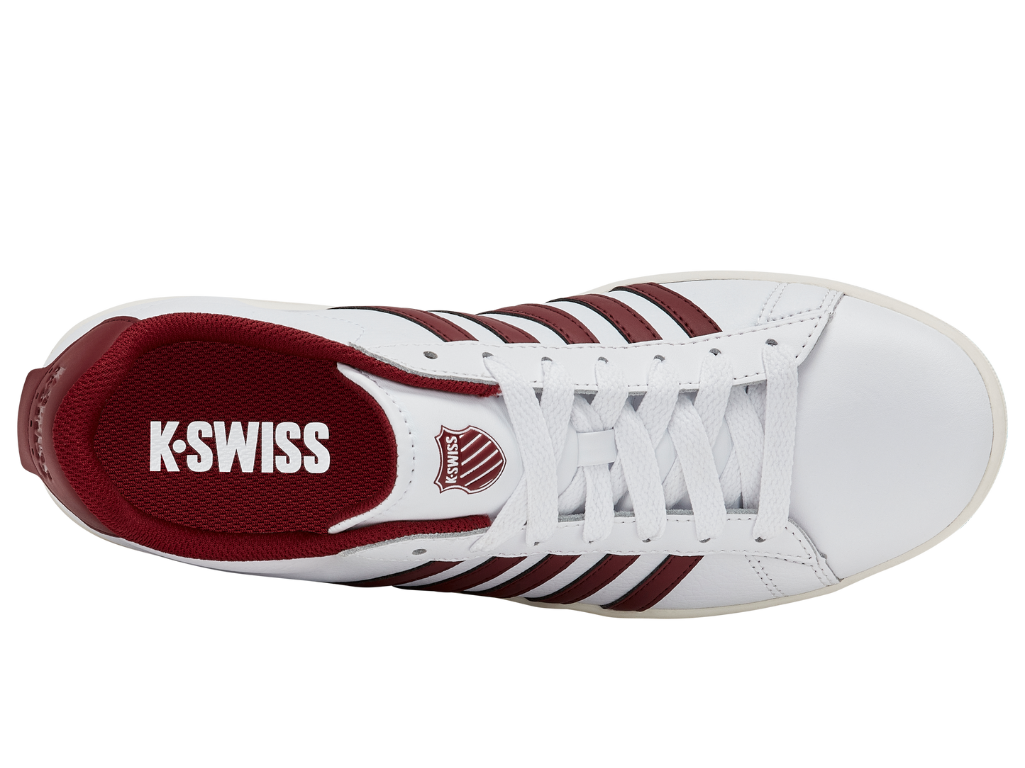 04413-152-M | COURT TIEBREAK II | WIT/TIBETAANS ROOD/SNEEUWWIT