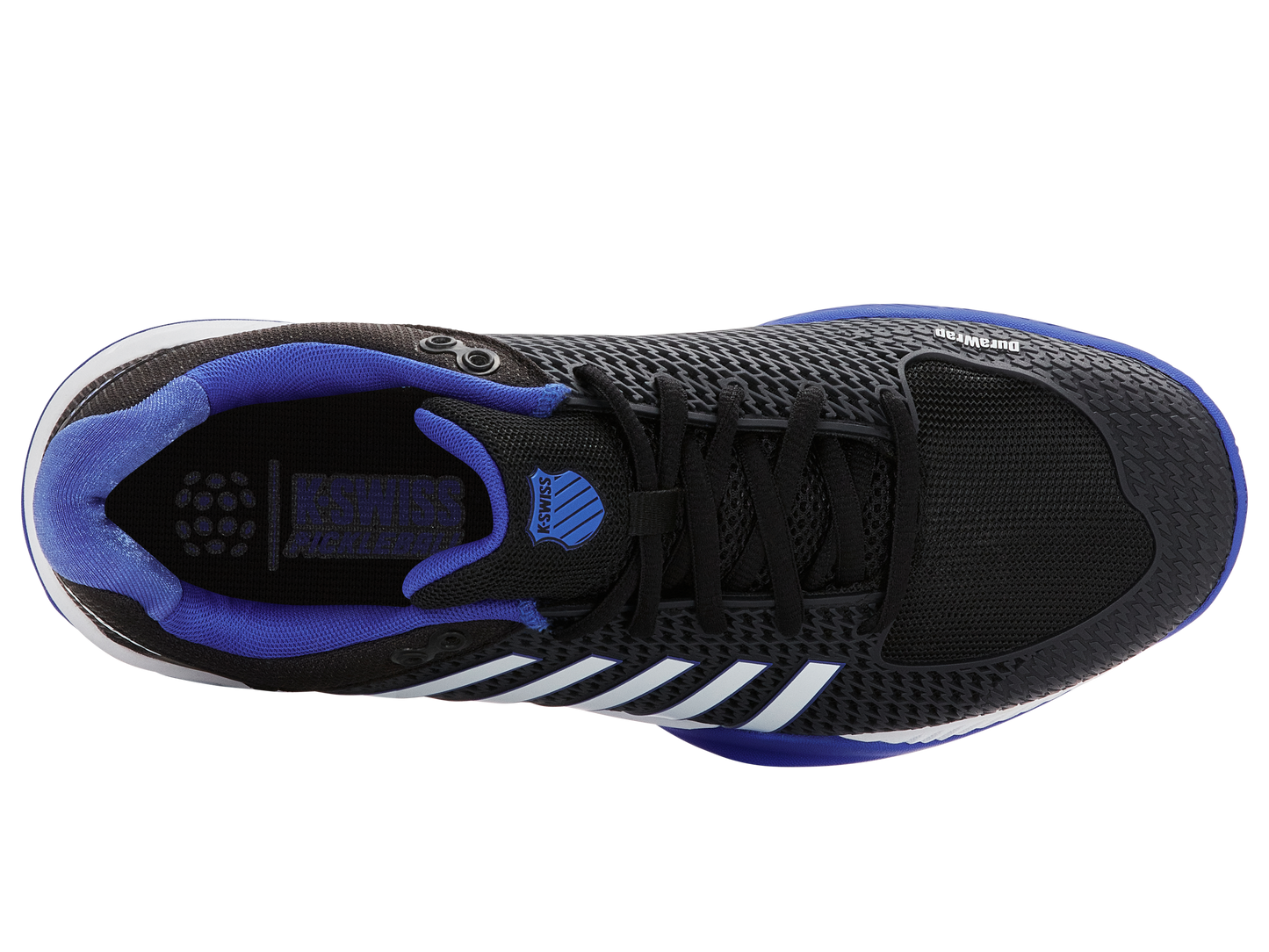 06563-072-M | EXPRESS LIGHT PICKLEBALL | ZWART/WIT/DAZZLING BLUE
