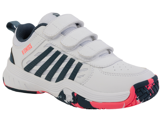 54495-129-M | COURT EXPRESS 2 STRAP | WIT/STARGAZER/NEON BLAZE