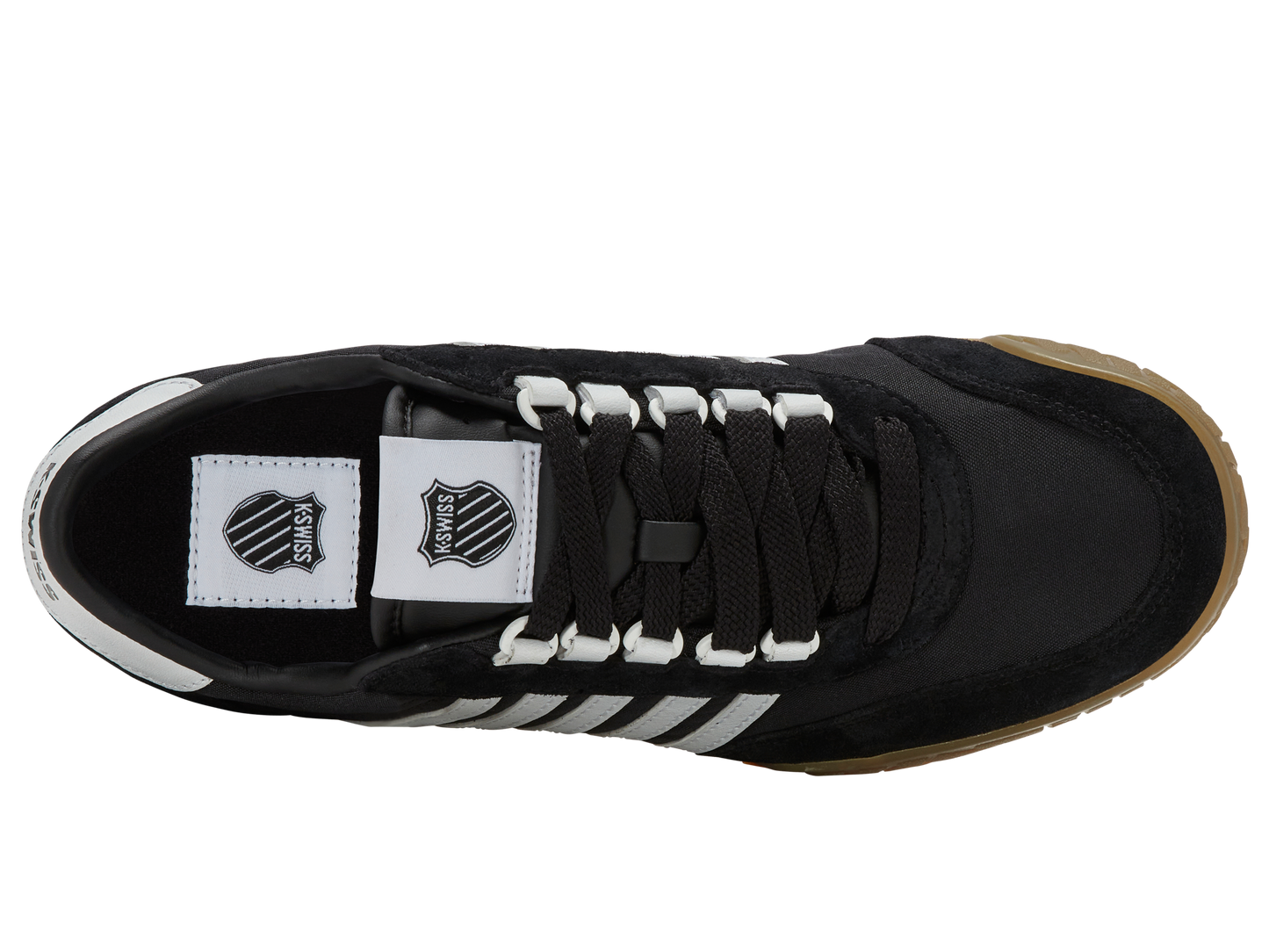 99463-013-M | VINTAGE TRAINER T | BLACK/WHITE