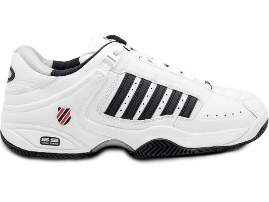 01033-164-M | DEFIER RS | WHITE/DRESS BLUES/FIERY RED