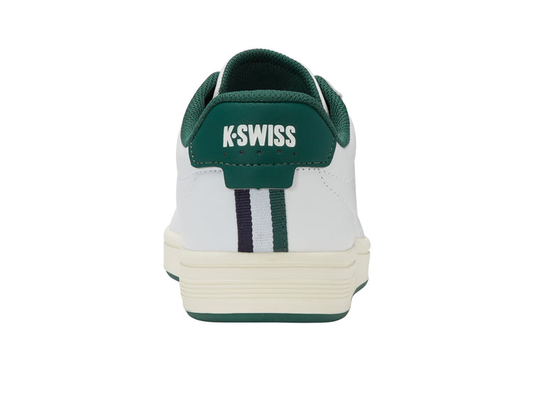 04411-108-M | COURT BASE II | WHITE/POSY GREEN
