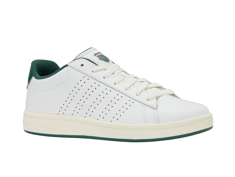 04411-108-M | COURT BASE II | WHITE/POSY GREEN
