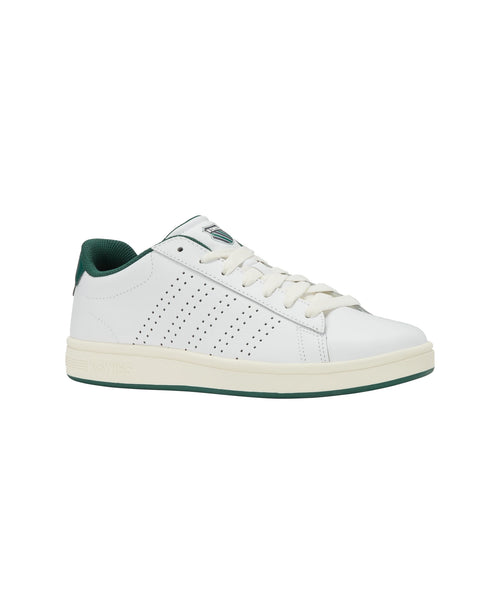 04411-108-M | COURT BASE II | WHITE/POSY GREEN - K-Swiss EU - 2