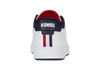 04411-130-M | COURT BASE II | WHITE/NAVY/RED