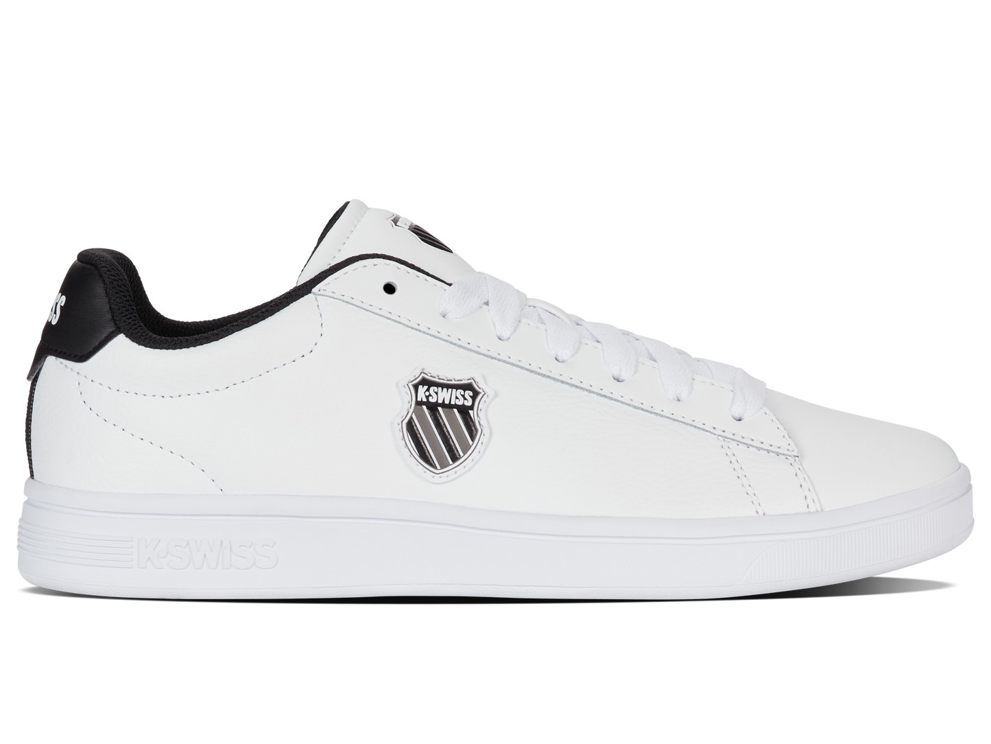 04412-989-M | COURT SHIELD II | WIT/ZWART/DECEMBER HEMELSGRIJS