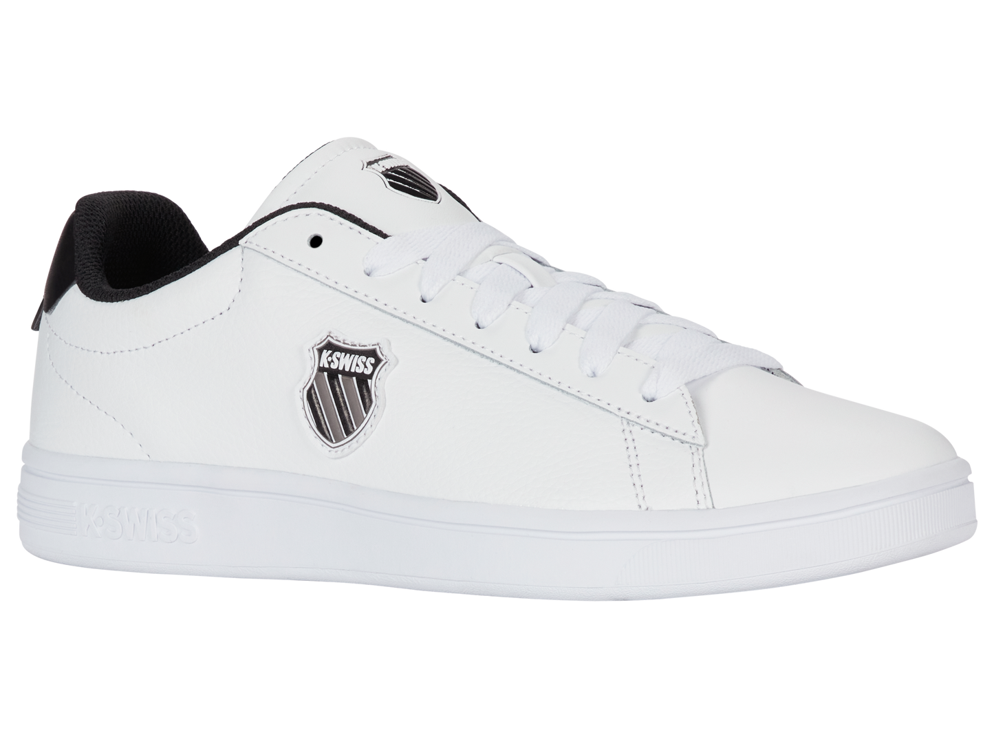 04412-989-M | COURT SHIELD II | WIT/ZWART/DECEMBER HEMELSGRIJS