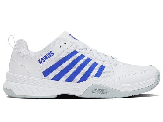 04428-142-M | COURT EXPRESS 2 | WIT/SCHITTEREND BLAUW