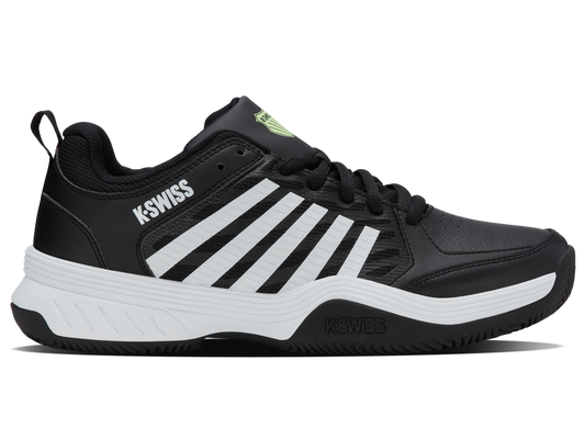 04429-064-M | COURT EXPRESS 2 CLAY | ZWART/WIT/ZACHT NEONGROEN