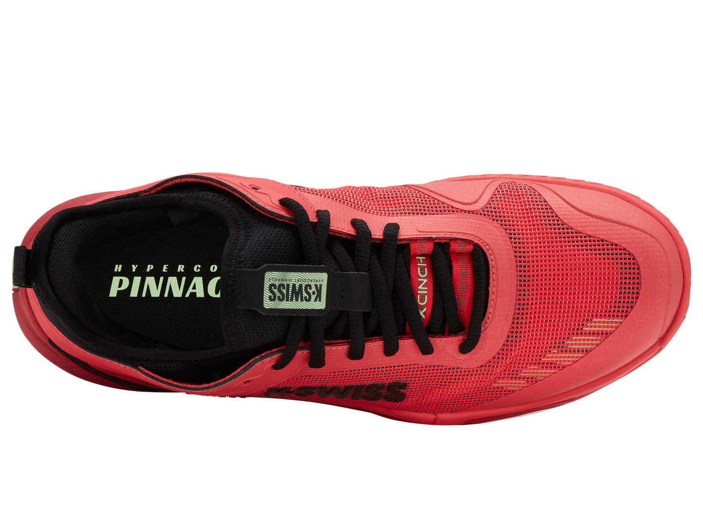 04432-656-M | HYPERCOURT PINNACLE | NEON LAVA/ZWART/CHILI PEPPER