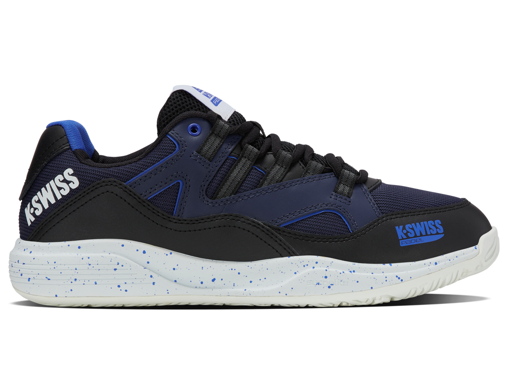 04435-032-M | TURA TEAM PADEL | BLACK/NAVAL ACADEMY/DAZZLING BLUE