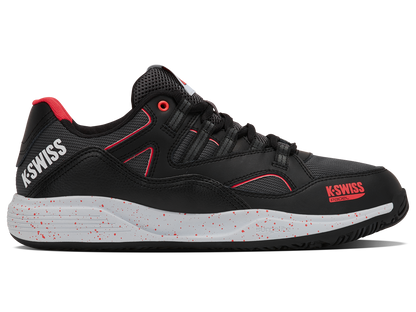 04435-074-M | TURA TEAM PADEL | ZWART/MICROCHIP/NEON LAVA