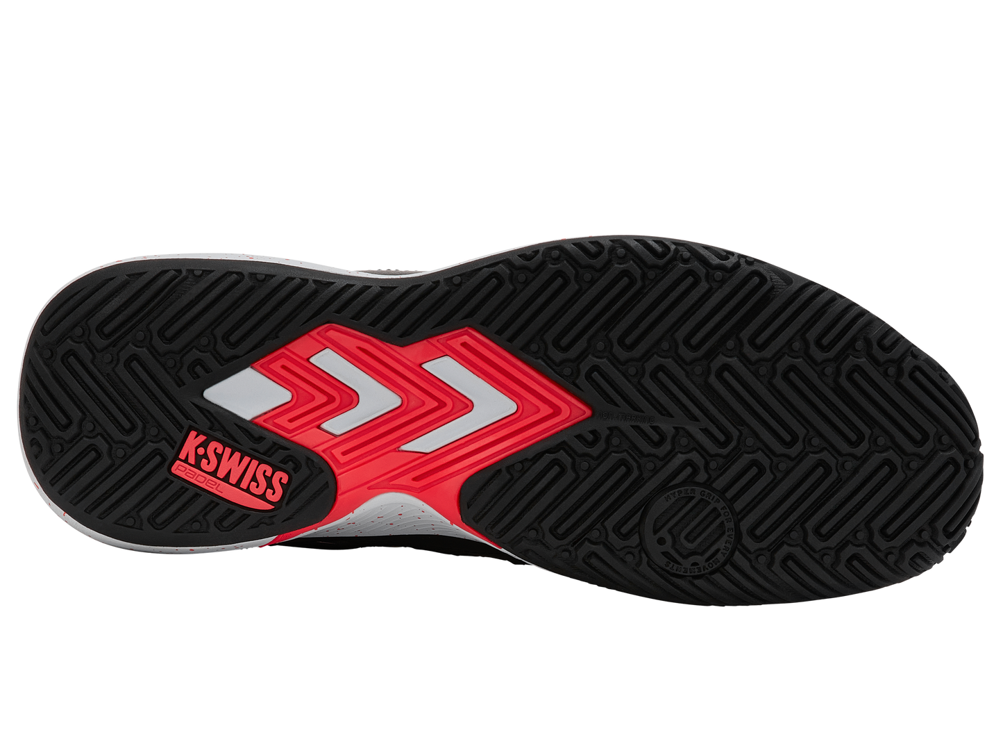 04435-074-M | TURA TEAM PADEL | ZWART/MICROCHIP/NEON LAVA