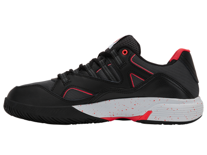 04435-074-M | TURA TEAM PADEL | ZWART/MICROCHIP/NEON LAVA
