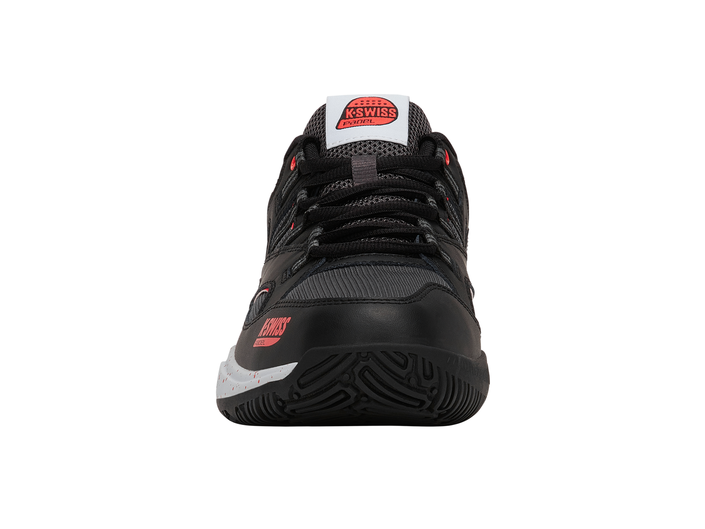 04435-074-M | TURA TEAM PADEL | ZWART/MICROCHIP/NEON LAVA