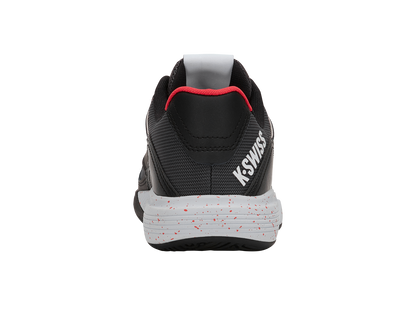 04435-074-M | TURA TEAM PADEL | ZWART/MICROCHIP/NEON LAVA