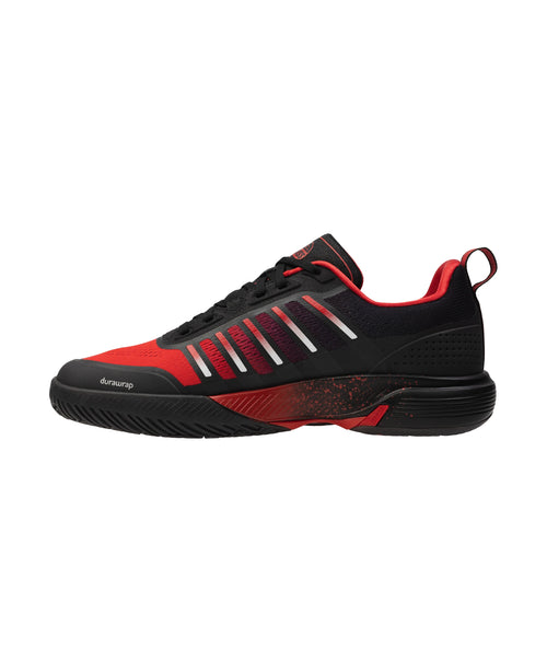 04436-927-M | ULTRA COURT PADEL | BLACK/ANTHRACITE/SANYO RED - K-Swiss EU - 5