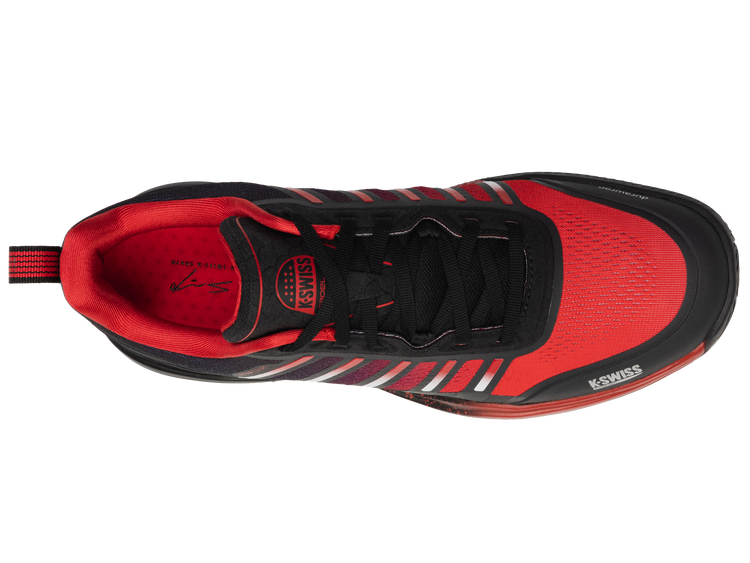 04436-927-M | ULTRA COURT PADEL | BLACK/ANTHRACITE/SANYO RED