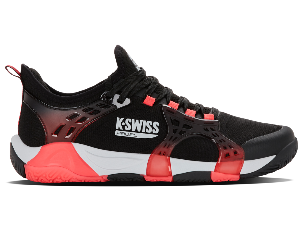 04597-074-M | K-FRAME PADEL | BLACK/MICRO CHIP/NEON LAVA