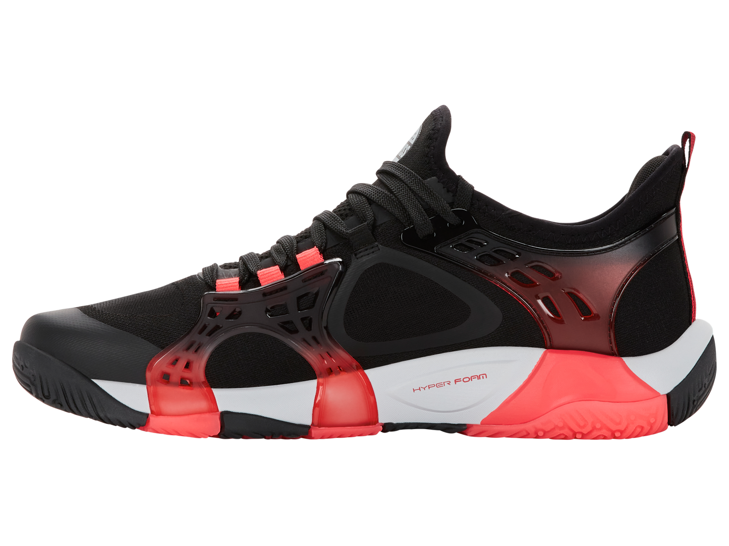 04597-074-M | K-FRAME PADEL | ZWART/MICROCHIP/NEON LAVA