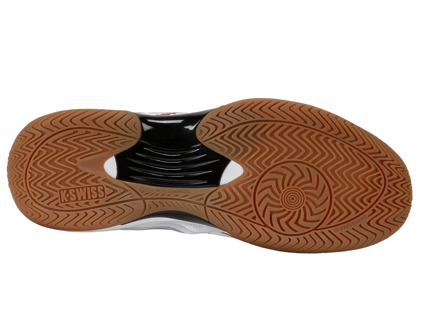 04607-104-M | HYPERCOURT EXPRESS 3 INDOOR | WHITE/BLACK/HIGH RISK RED