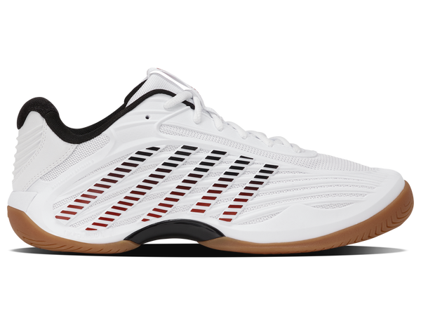 04607-104-M | HYPERCOURT EXPRESS 3 INDOOR | WHITE/BLACK/HIGH RISK RED