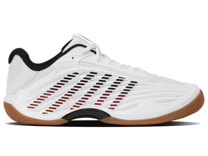 04607-104-M | HYPERCOURT EXPRESS 3 INDOOR | WHITE/BLACK/HIGH RISK RED