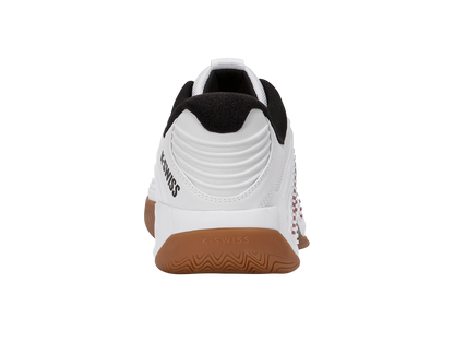 04607-104-M | HYPERCOURT EXPRESS 3 INDOOR | WHITE/BLACK/HIGH RISK RED