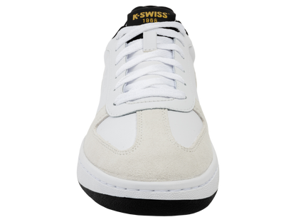 04734-175-M | COURT VARSITY | WIT/CLOUD DANCER/ZWART