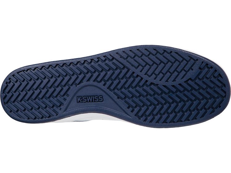 05353-167-M | MENS CLEAN COURT CMF | WHITE/NAVY/NAVY