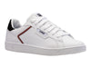06347-123-M | MENS CLEAN COURT II CMF | WHITE/BLACK/COWHIDE