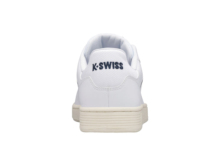 06347-159-M | MENS CLEAN COURT II CMF | WHITE/NAVY/ANTIQUE WHITE