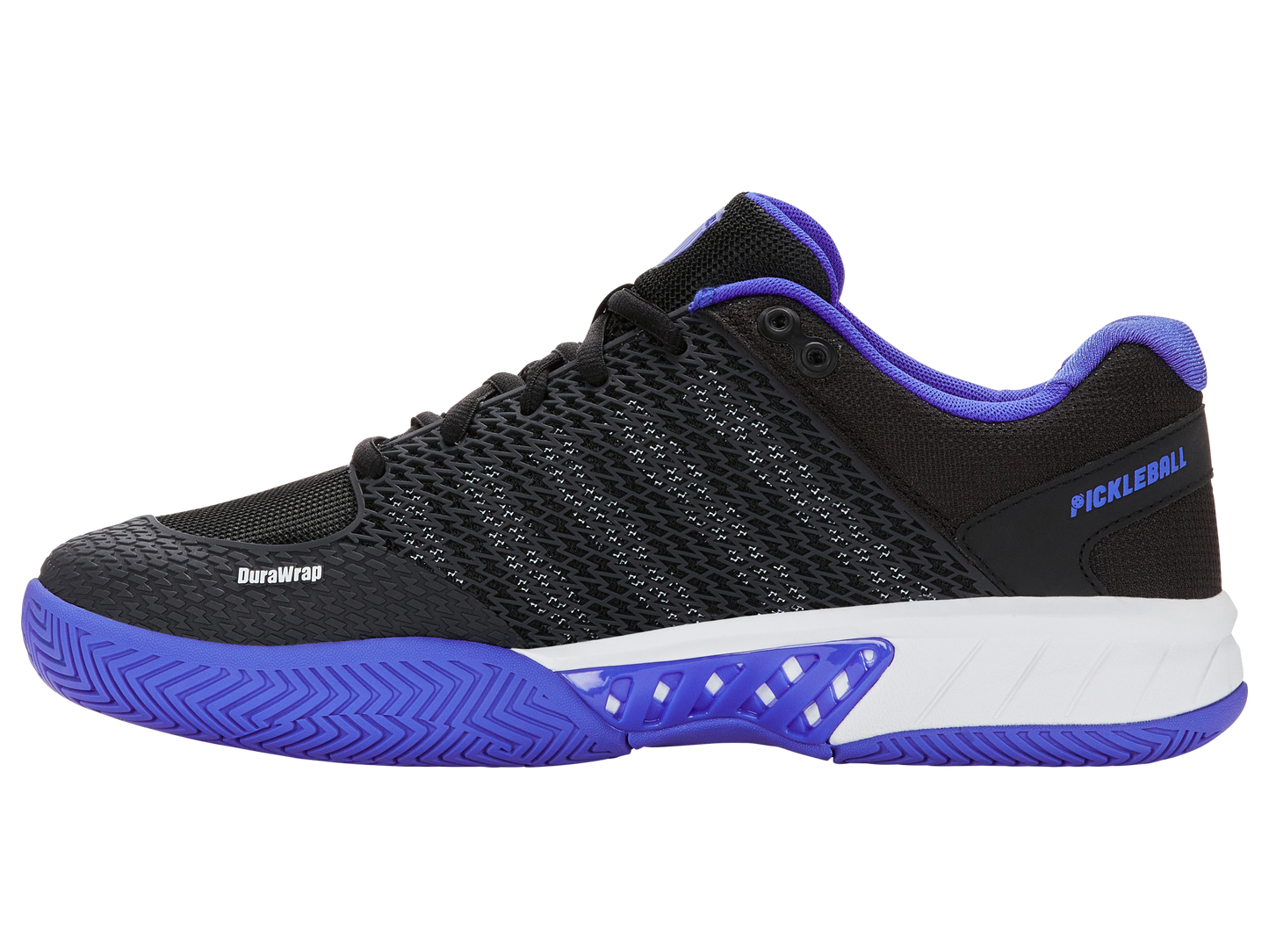06563-072-M | EXPRESS LIGHT PICKLEBALL | ZWART/WIT/DAZZLING BLUE