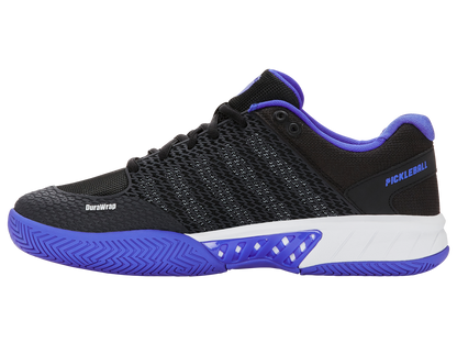 06563-072-M | EXPRESS LIGHT PICKLEBALL | ZWART/WIT/DAZZLING BLUE