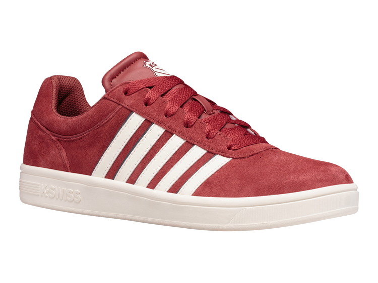 06595-669-M | COURT CHESWICK SP SDE | COWHIDE/INDIA INK/SNOW WHITE