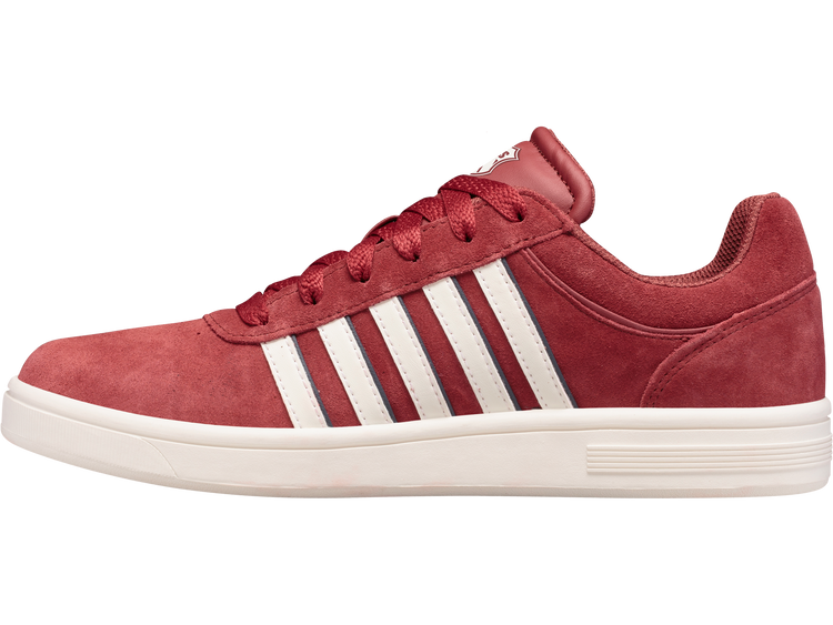 06595-669-M | COURT CHESWICK SP SDE | COWHIDE/INDIA INK/SNOW WHITE