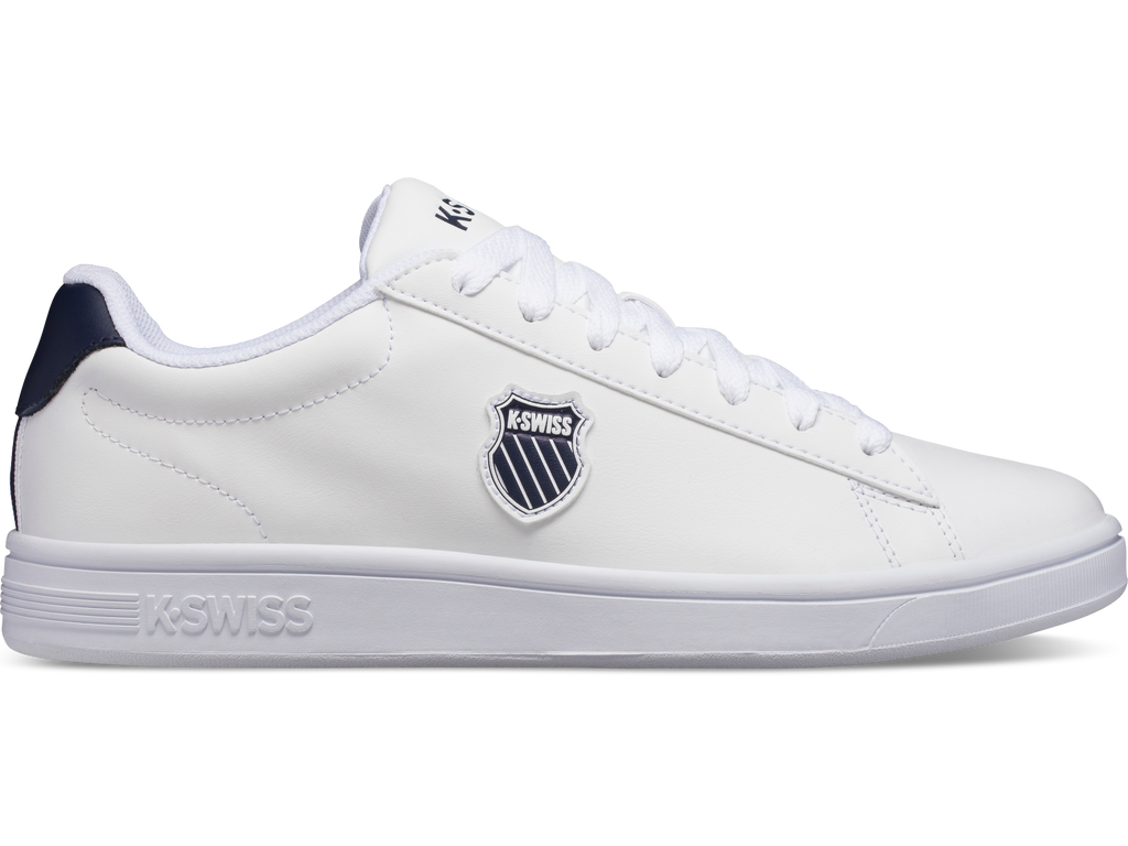 06599-109-M | COURT SHIELD | WHITE/NAVY