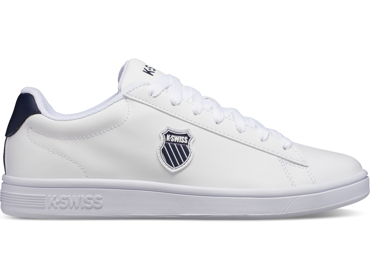 06599-109-M | COURT SHIELD | WHITE/NAVY