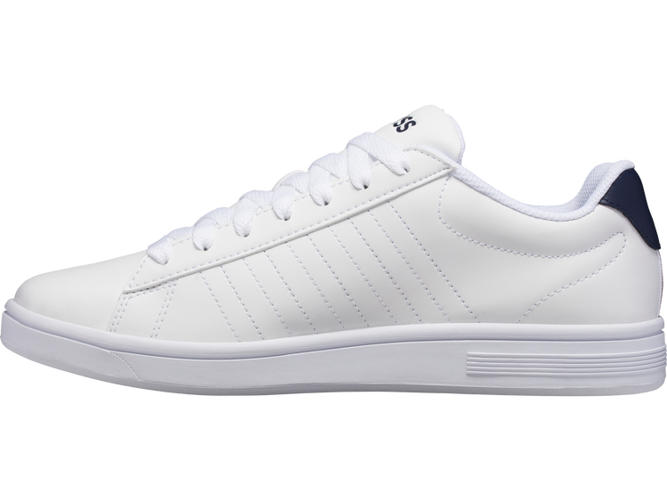 06599-109-M | COURT SHIELD | WHITE/NAVY