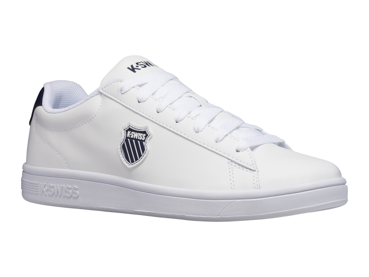 06599-109-M | COURT SHIELD | WHITE/NAVY