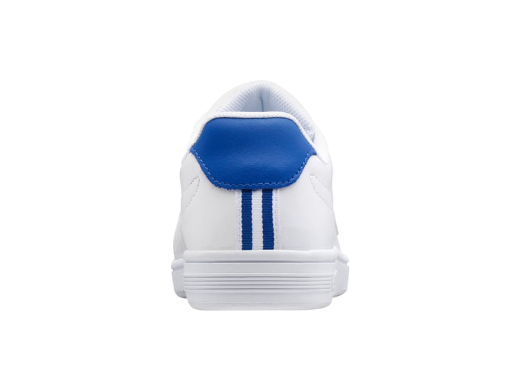 06599-117-M | COURT SHIELD | WHITE/CLASSIC BLUE