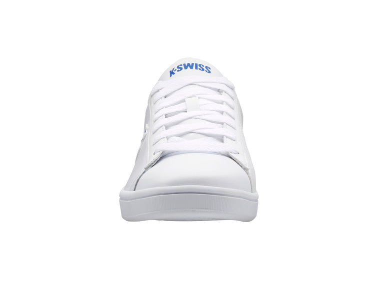 06599-117-M | COURT SHIELD | WHITE/CLASSIC BLUE