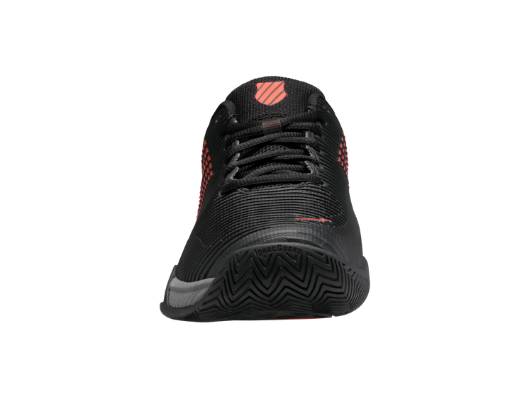 06613-042-M | HYPERCOURT EXPRESS 2 | JET BLACK/STEEL GRAY/SPICY ORANGE