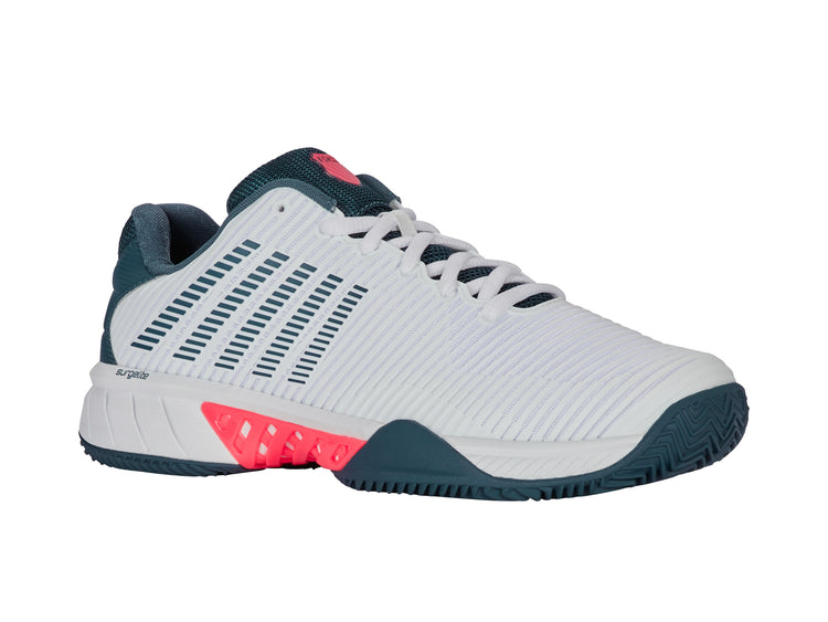 06614-129-M | HYPERCOURT EXPRESS 2 CLAY | WHITE/STARGAZER/NEON BLAZE