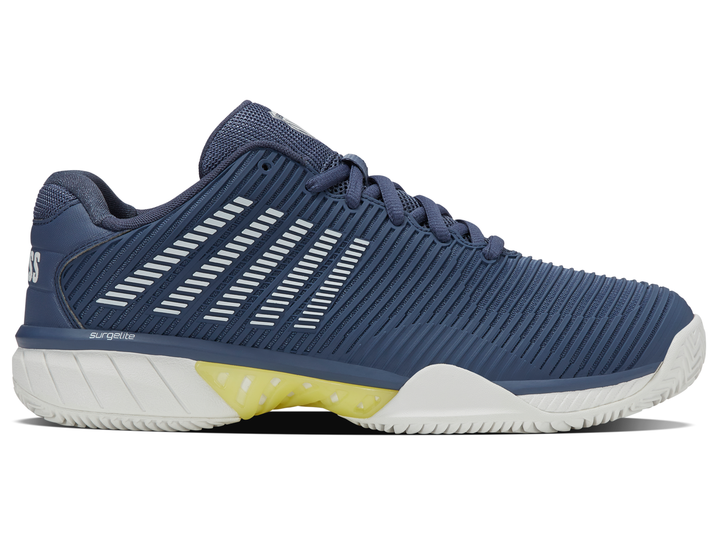 06614-464-M | HYPERCOURT EXPRESS 2 CLAY | VINTAGE INDIGO/BLANC DE BLANC/LUMINARY GREEN