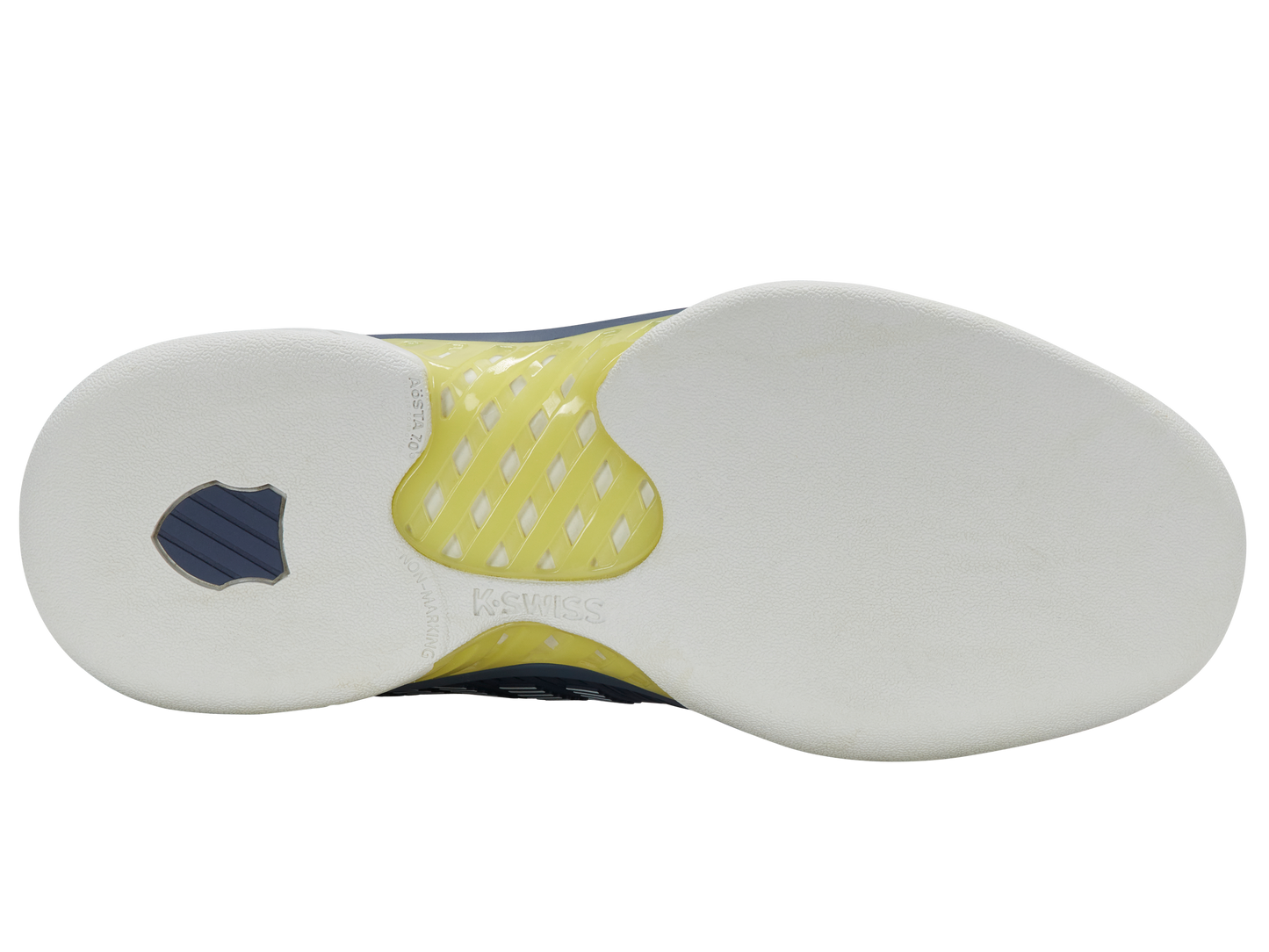 06804-464-M | HYPERCOURT EXPRESS 2 CARPET | VINTAGE INDIGO/BLANC DE BLANC/LUMINARY GREEN