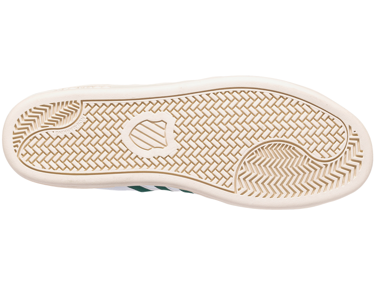 07011-182-M | COURT TIEBREAK | WHITE/POSY GREEN/ANTIQUE WHITE