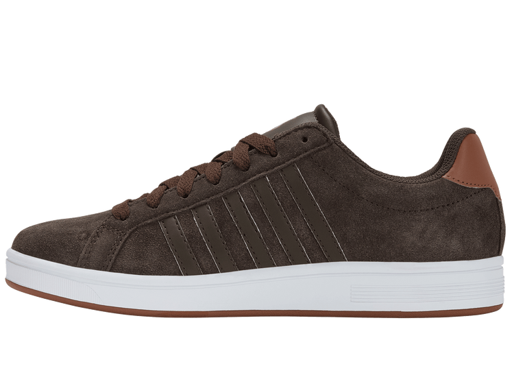 07012-256-M | COURT TIEBREAK SDE | JAVA/AMBER BROWN/WHITE
