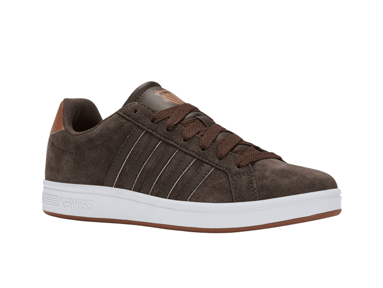 07012-256-M | COURT TIEBREAK SDE | JAVA/AMBER BROWN/WHITE