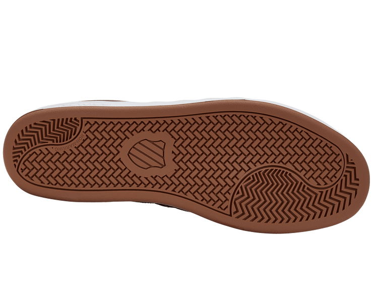 07012-256-M | COURT TIEBREAK SDE | JAVA/AMBER BROWN/WHITE